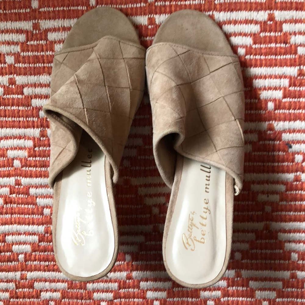 Bettye Muller mules. Size 8
